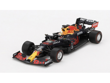 RED BULL Racing RB16B N°33 Honda Red Bull Racing -Vainqueur GP Abu Dhabi 2021-Max Verstappen (1/64) MINI GT