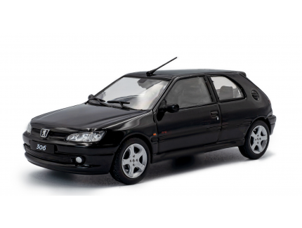 PEUGEOT 306 S16 – NOIR ONYX – 1994 SOLIDO 1/43