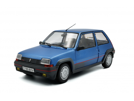 RENAULT 5 GT TURBO MK1 – BLEU ALPINE – 1985 SOLIDO 1/18