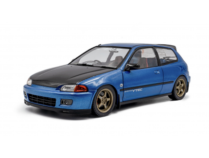 HONDA CIVIC (EG6) SOLIDO WORKS – COBALT BLUE PEARL – 1991 SOLIDO 1/18