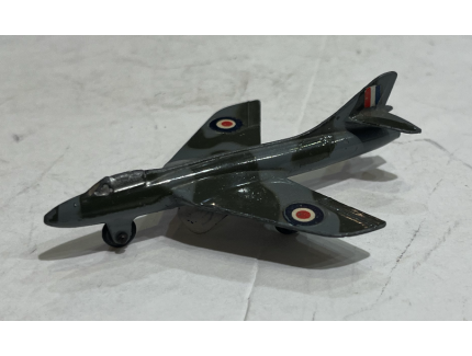 HAWKER HUNTER FIGHTER DINKY TOYS 1/200°