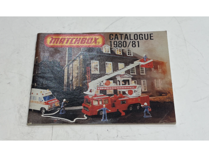 CATALOGUE MATCHBOX 1980/81