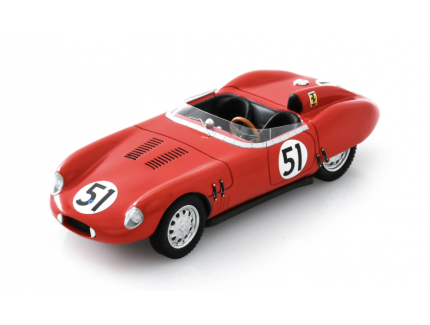 OSCA SPORT 750 NO.51 LE MANS 24H 1959 PEDRO - RICARDO RODRIGUEZ SPARK 1/43