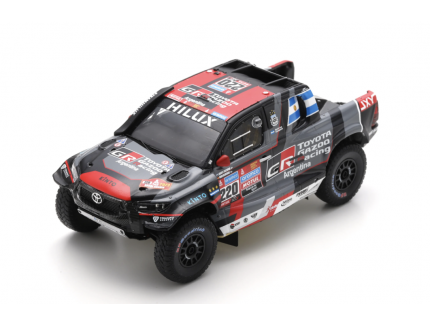 TOYOTA HILUX NO.220 7TH DAKAR RALLY 2023 J. CRUZ YACOPINI - D. OLIVERAS CARRERAS 1/43