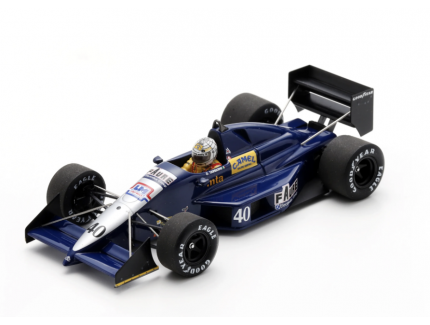 AGS JH24 NO.40 PRACTICE BRITISH GP 1989 GABRIELE TARQUINI SPARK 1/43