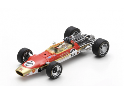 LOTUS 49 NO.10 WINNER SPANISH GP 1968 GRAHAM HIL SPARK 1/43