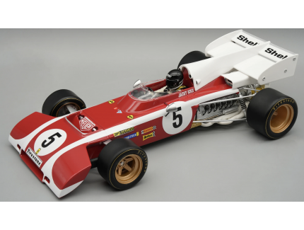 Ferrari 312 B2 1972 South Africa GP Driver jacky ickx TECNOMODEL 1/18