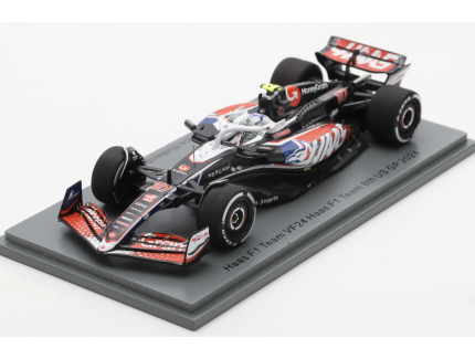 HAAS F1 TEAM VF24 HAAS F1 TEAM NO.27 8TH US GP 2024 NICO HULKENBERG SPARK 1/43
