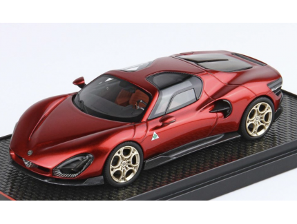 Alfa Romeo 33 Stradale Launch Edition Rosso Villa D’Este 1/43 BBR MODELS
