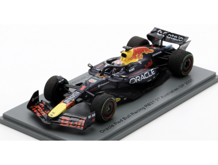 RED BULL RACING RB21 NO.1 ORACLE RED BULL RACING 2ND AUSTRALIAN GP 2025 MAX VERSTAPPEN SPARK 1/43