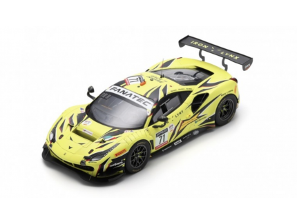 FERRARI 488 GT3 N°71 Iron Lynx 3ème 24H Spa 2022 Fuoco - Serra - Rigon LOOKSMART 1/18