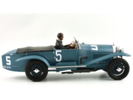 LORRAINE-DIETRICH B3-6 5 COURCELLES/MONGIN 24H DU MANS 1926 2EME AVEC FIGURINE 1/18 LE MANS MINIATURES