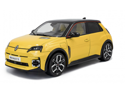 RENAULT 5 E-TECH JAUNE SOLIDO 1/18