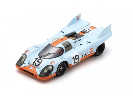 PORSCHE 917 K NO.19 2ND LE MANS 24H 1971 R. ATTWOOD - H. MÜLLER 1/18 SPARK