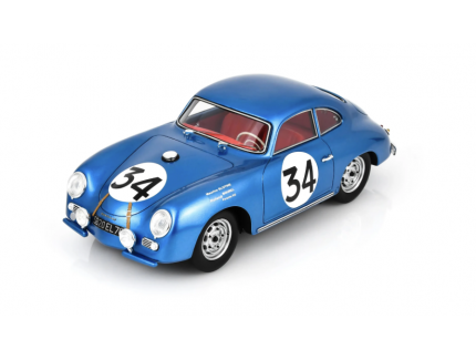 PORSCHE 356 A NO.34 13TH LE MANS 24H 1956 R. BOUREL - M. STOLINE 1/18 SPARK