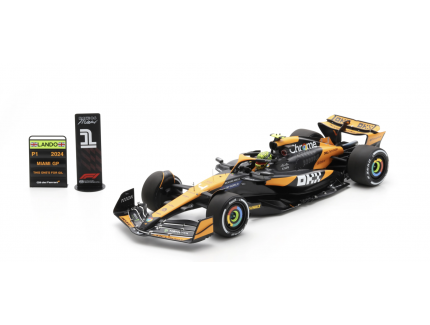 MCLAREN FORMULA 1 TEAM MCL38 NO.4 WINNER MIAMI GP 2024 LANDO NORRIS 1/12 SPARK