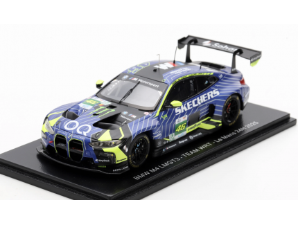 BMW M4 LMGT3 NO.46 TEAM WRT LE MANS 24H 2025 A. AL HARTHY - V. ROSSI - K. VAN DER LINDE 1/43 SPARK