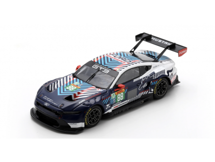 FORD MUSTANG LMGT3 NO.88 PROTON COMPETITION LE MANS 24H 2025 S. GATTUSO - G. LEVORATO - D. OLSEN 1/43 SPARK