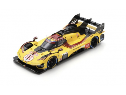 FERRARI 499P N°83 AF CORSE Vainqueur 24H Le Mans 2025 R. Kubica - Y. Ye - P. Hanson 1/18 LOOKSMART