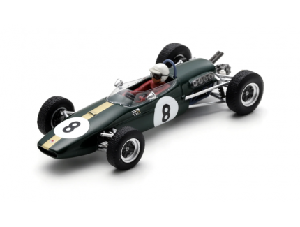 BRABHAM BT18 HONDA NO.8 WINNER F2 PAU GP 1966 JACK BRABHAM 1/43 SPARK