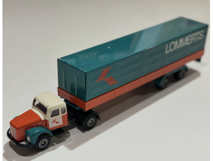 SCANIA VABIS TRANSPORTER LOMMERTS TEKNO 1/43