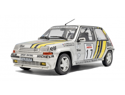 RENAULT 5 GT TURBO MK2 – TOUR DE CORSE 1989 SOLIDO 1/18