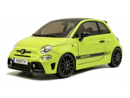 FIAT F595 ABARTH  VERDE ADRENALINA SOLIDO 1/18
