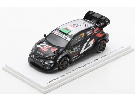 TOYOTA GR YARIS RALLY1 NO.33 TOYOTA GAZOO RACING WRT 2ND RALLY MONTE CARLO 2025 E. EVANS - S. MARTIN SPARK 1/43