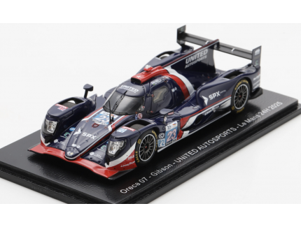 ORECA 07 - GIBSON NO.23 UNITED AUTOSPORTS LE MANS 24H 2025 D. SCHNEIDER - O. JARVIS - B. HANLEY SPARK 1/43