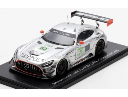 MERCEDES-AMG LMGT3 NO.63 IRON LYNX LE MANS 24H 2025 S. GROVE - B. GROVE - L. STOLZ SPARK 1/43
