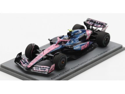 ALPINE A525 NO.7 BWT ALPINE FORMULA ONE TEAM AUSTRALIAN GP 2025 JACK DOOHAN SPARK 1/43