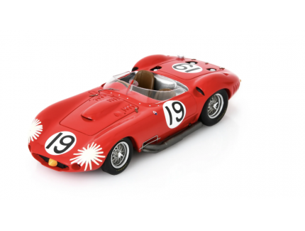 MASERATI 450 S NO.19 WINNER SEBRING 12H 1957 J. MANUEL FANGIO - J. BEHRA SPARK 1/43