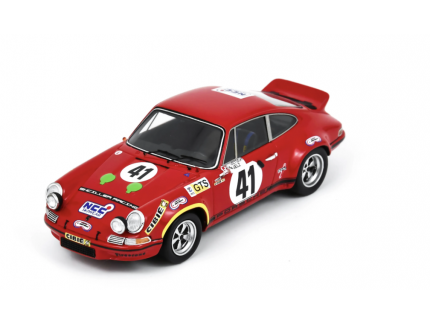 PORSCHE CARRERA RSR 2.8 NO.41 16TH LE MANS 24H 1973 F. VETSCH - J. SELZ SPARK 1/43