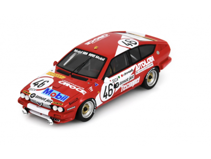 ALFA ROMEO GTV 6 NO.46 14TH 24H SPA 1982 R. DROVANDI - V. CIARDI - R. CROCE SPARK 1/43