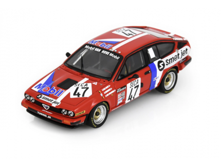 ALFA ROMEO GTV 6 NO.47 24H SPA 1982 R. VAN HOVE - D. SNOBECK - D. VAN MIEGHEM SPARK 1/43