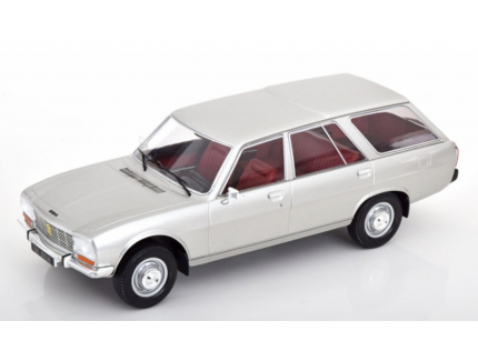 Peugeot 504 Break 1976 Silver MODEL CAR GROUP 1/18