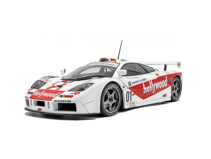 MCLAREN F1 GTR SHORT TAIL  2 HORAS DE BRASILIA 1996 #01 N.PIQUET / J.CECOTTO SOLIDO 1/18