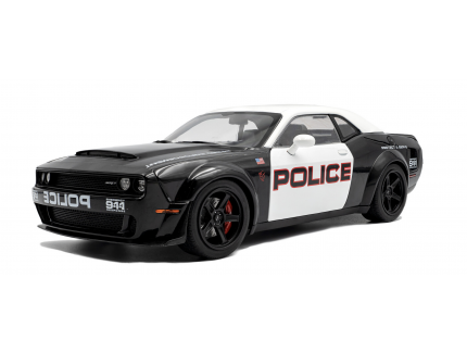 DODGE CHALLENGER DEMON  HIGHWAY POLICE SOLIDO 1/18
