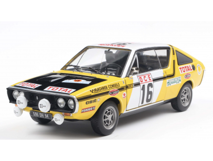 RENAULT 17 PH.1 RALLYE DU MAROC SOLIDO 1/18