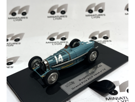 BUGATTI T59 GRAND PRIX ACF 1934 PANTHEON  1/43