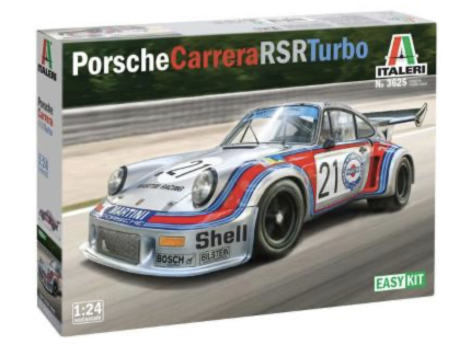 Porsche 911 930 Carrera Rsr Turbo 2.1L Team Martini Racing #21 24H Le Mans 1974 H.Koinigg M.Schurti 1/24 ITALERI