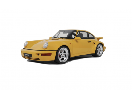 Porsche 911 (964) Turbo S 1994 Yellow 1/8 GT SPIRIT