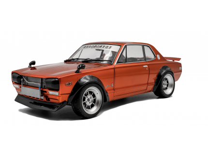 NISSAN SKYLINE (C10) HAKOSUKA ORANGE  SOLIDO 1/18