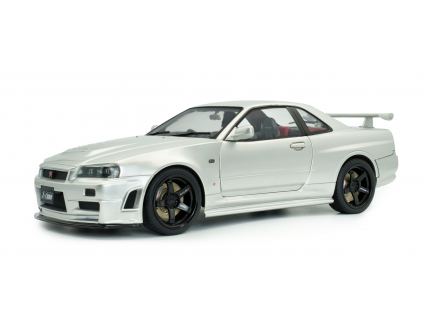 NISSAN SKYLINE GT-R (BNR34) WITH NISMO PARTS SOLIDO 1/18