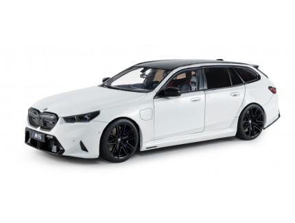 BMW M5 TOURING BLANC SOLIDO 1/18