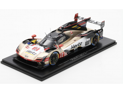 Cadillac V-Series.R No.12 CADILLAC HERTZ TEAM JOTA 4th Le Mans 24H 2025 W. Stevens - N. Nato - A. Lynn SPARK 1/18