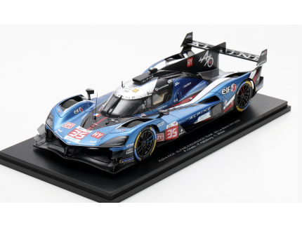 Alpine A424 No.35 ALPINE ENDURANCE TEAM 9th Le Mans 24H 2025 P. Chatin - F. Habsburg - C. Milesi SPARK 1/18