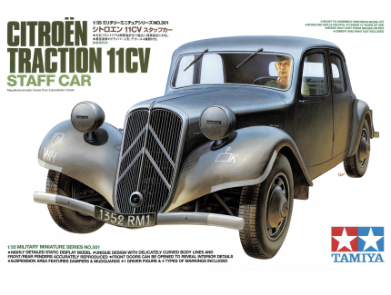 Citroën Traction 11CV Staff Car 1/35 TAMIYA