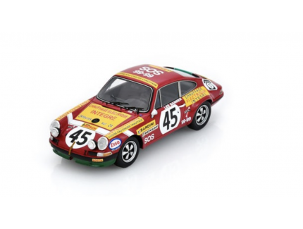 PORSCHE 911 ST 2.5 N°45 24H Le Mans 1972 D. Bardini - "Lee Banner" 1/43 SPARK
