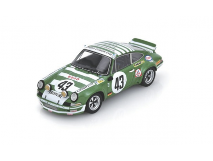 PORSCHE Carrera RSR 2.8 N°43 24H Le Mans 1973 G. Quist - J. Zink - M. Laub  1/43 SPARK